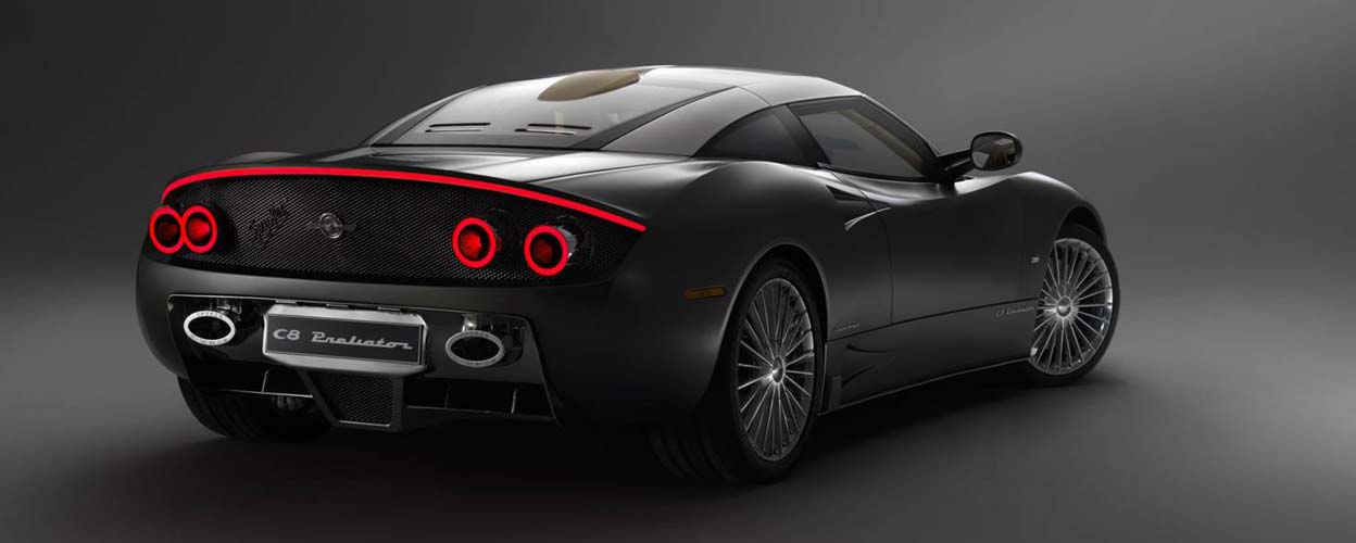Rear Light Clusters for Spyker Concept Car