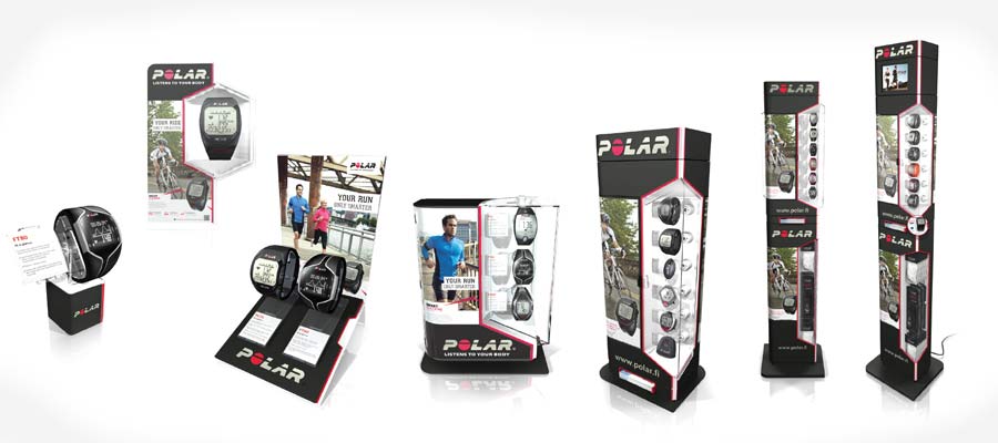 polar watch music storage