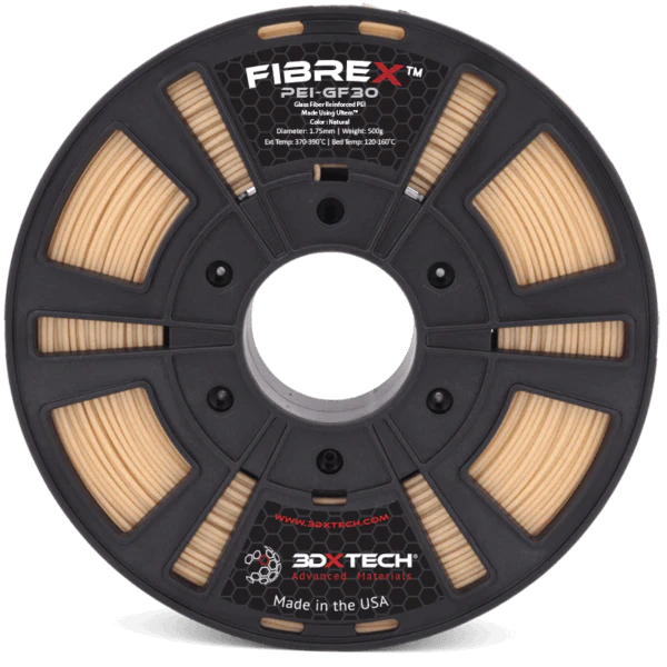515-GF30-Ultem-PEI-175mm-Natural_1_2048x2048 ThermaX™ PEI 3D Filament, Made using ULTEM™ 1010 PEI