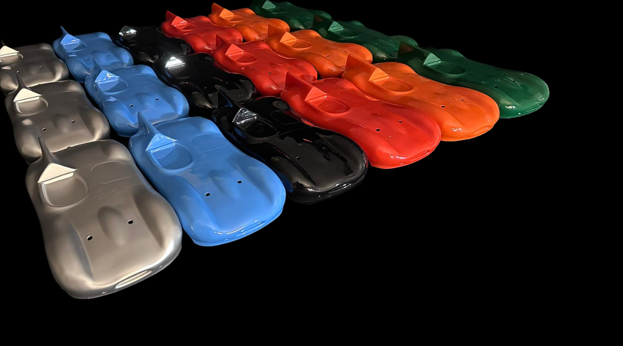 Cars for motor museum 3D printed model of of boat